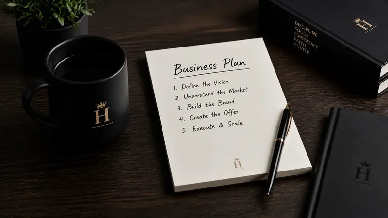 Business planning desk